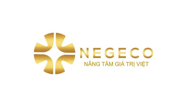 Ý nghĩa logo, tên công ty NEGECO và slogan "Nâng tầm giá trị Việt"